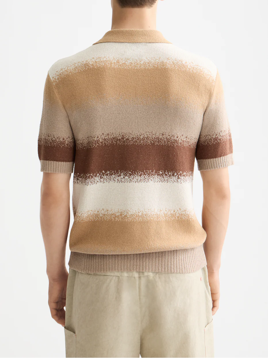 Knitted degrade polo - Image 4