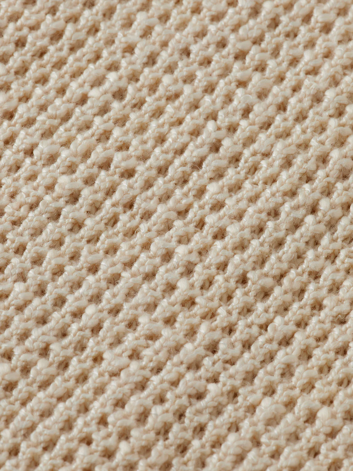 Waffle dropped shoulder long sleeve polo - Image 7