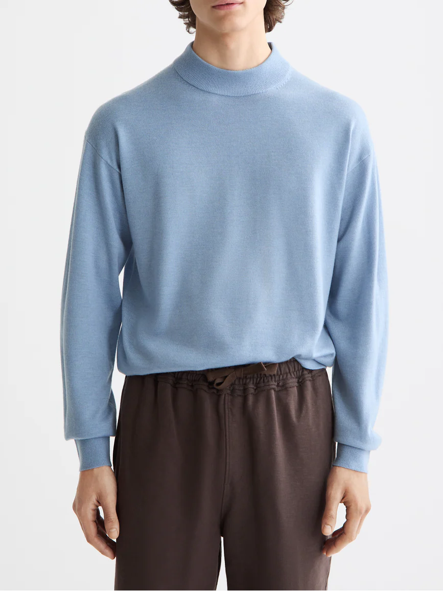 Seasonal Essentials mock neck pullover - Image 9