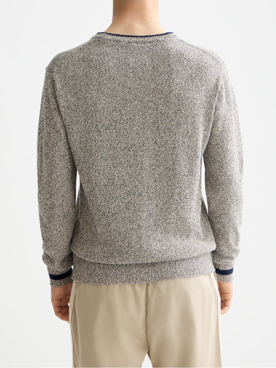 Melange regular crew neck - Image 4