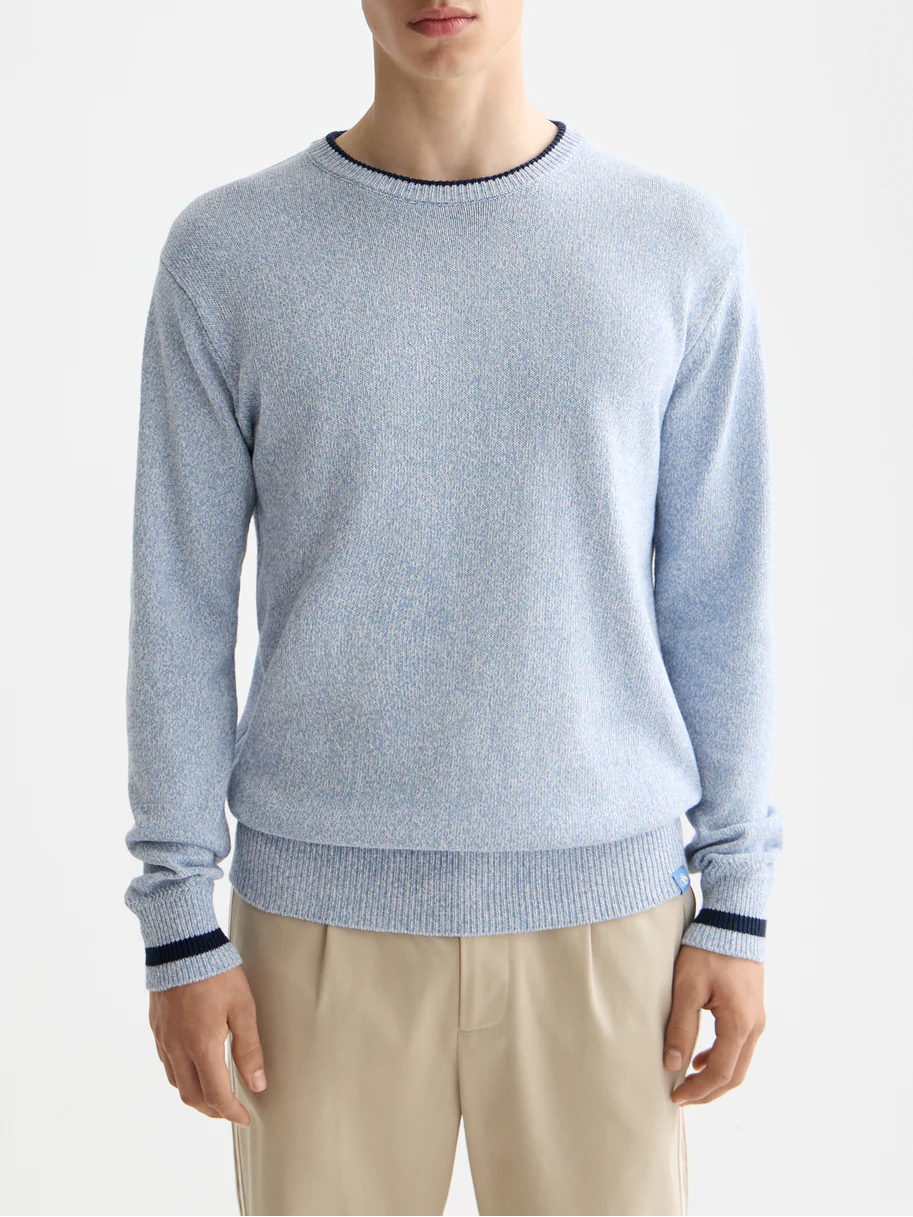 Melange regular crew neck - Image 8