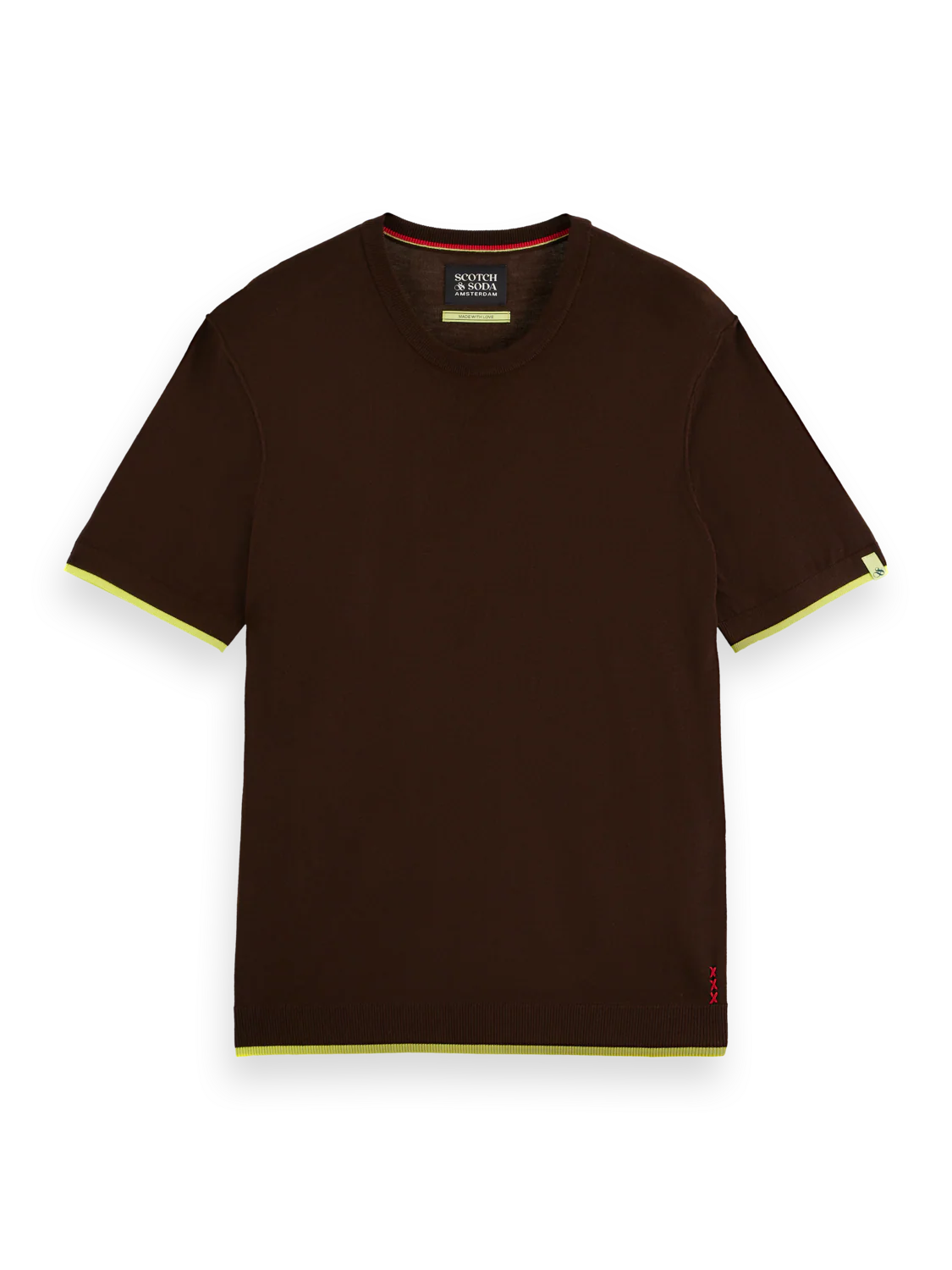 Knitted relaxed T-shirt - Image 19