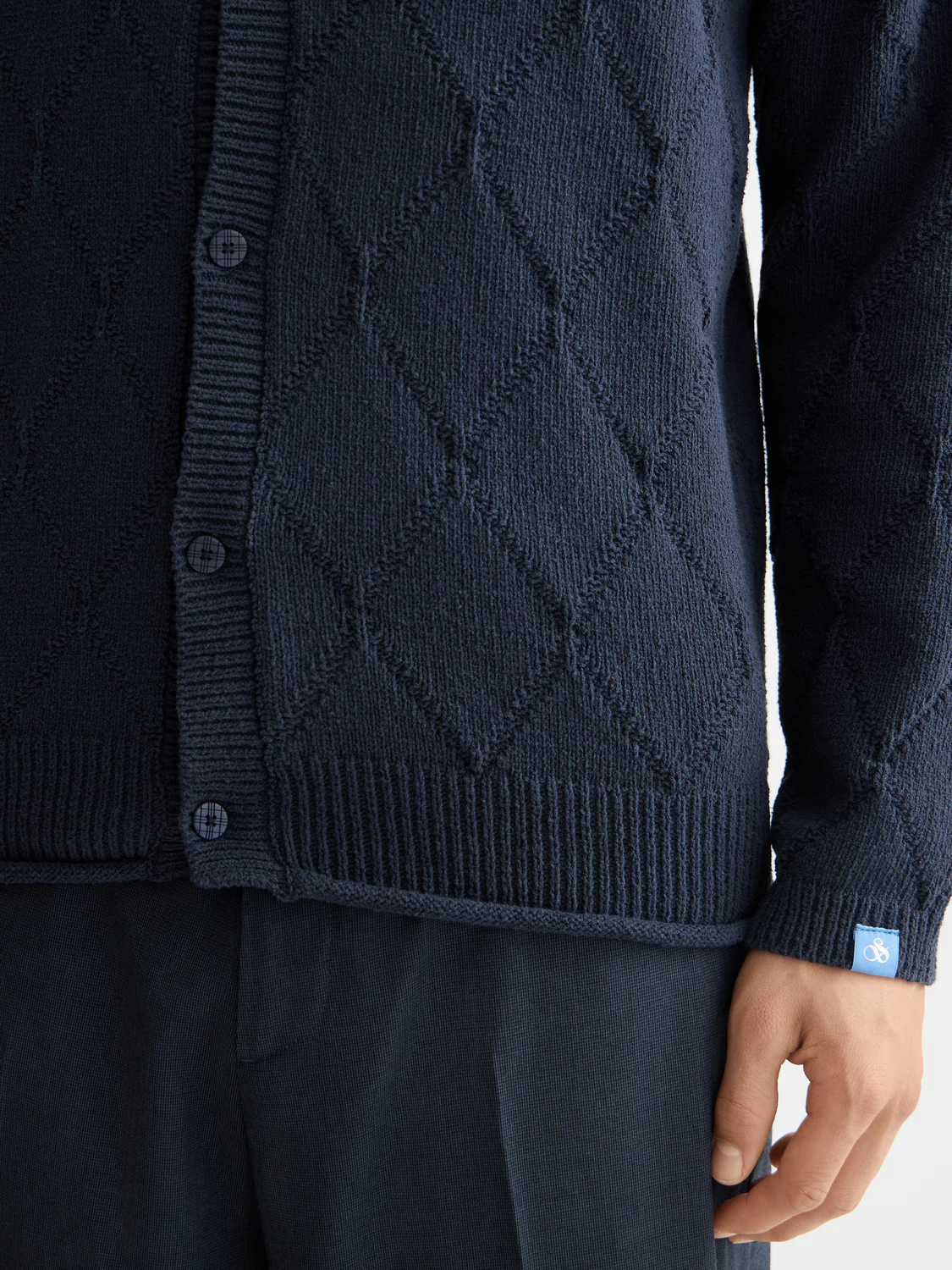 Open work long sleeve shirt - Image 10