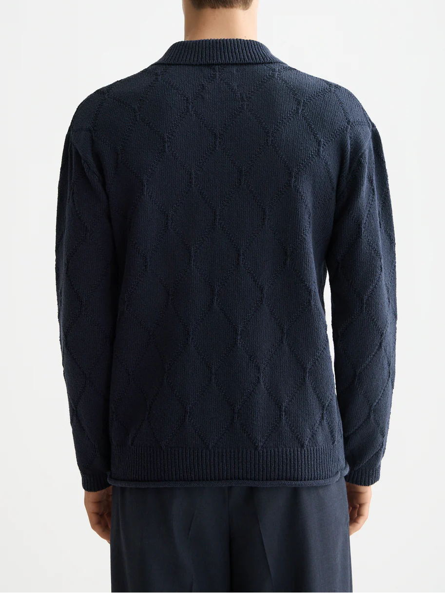 Open work long sleeve shirt - Image 11
