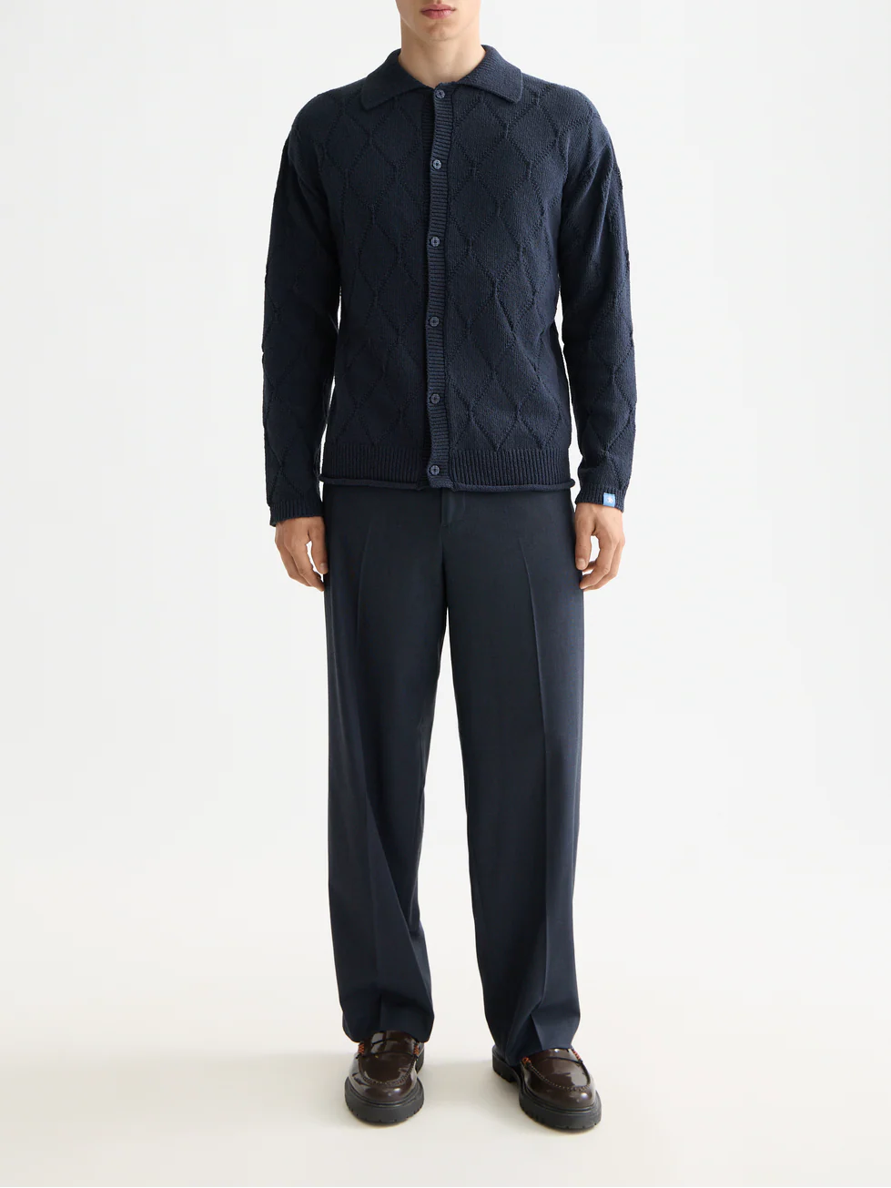 Open work long sleeve shirt - Image 9
