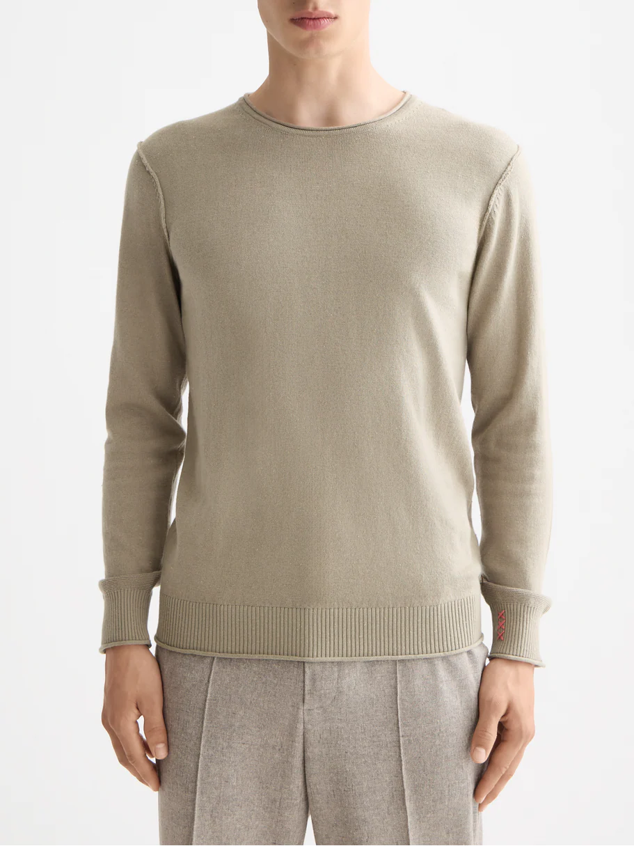 Wool blend pullover