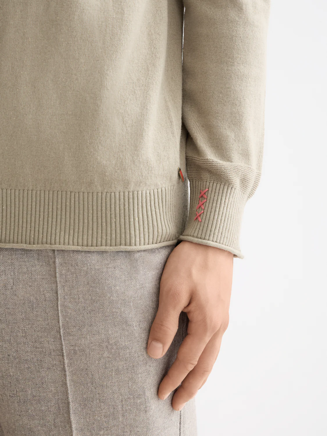 Wool blend pullover - Image 3