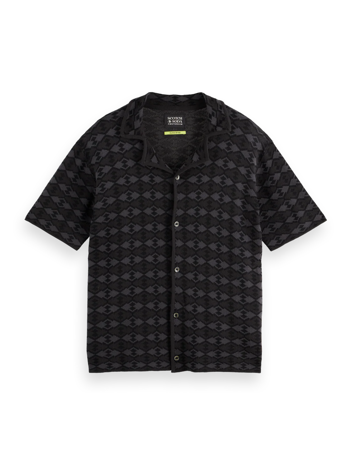 Tonal knitted polo - Image 5