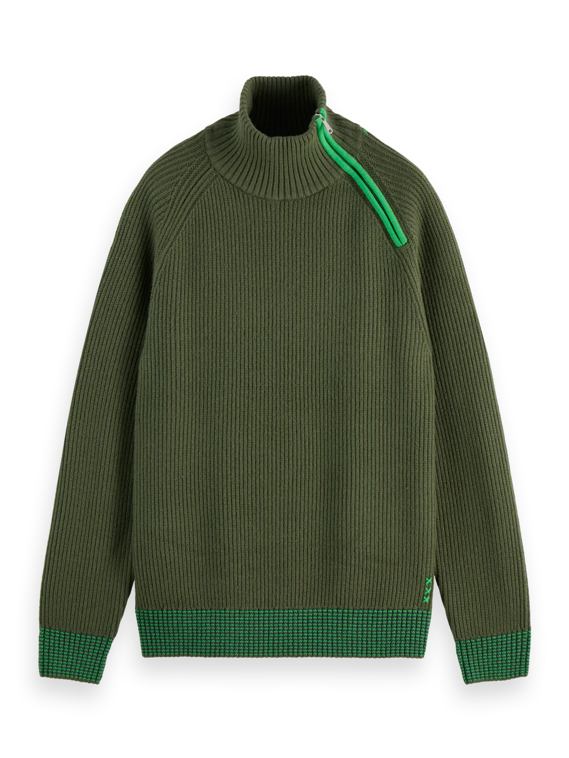 Troyer Raglan zip pullover - Image 5