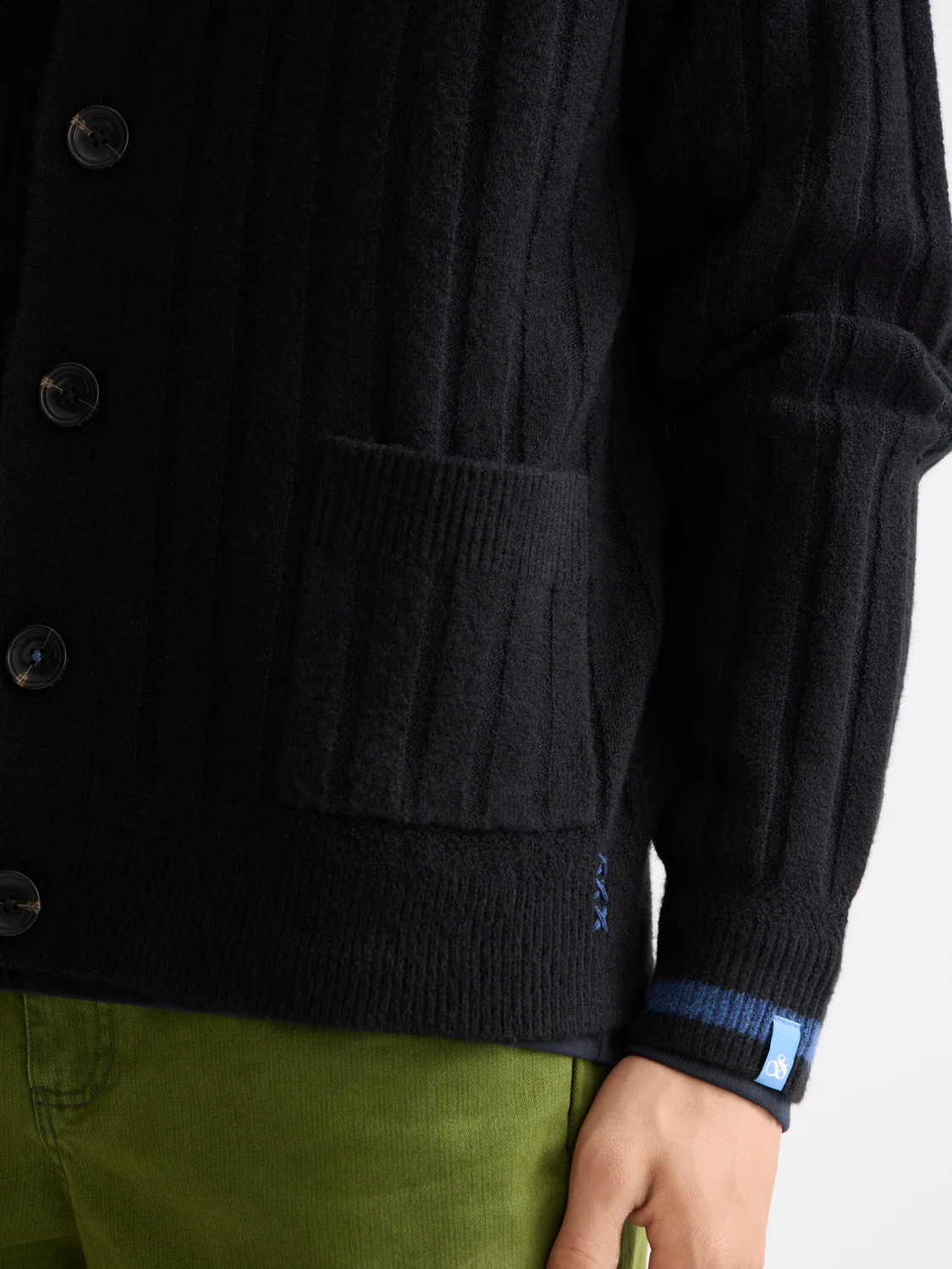 Soft knit dropped shoulder cardigan - Image 10