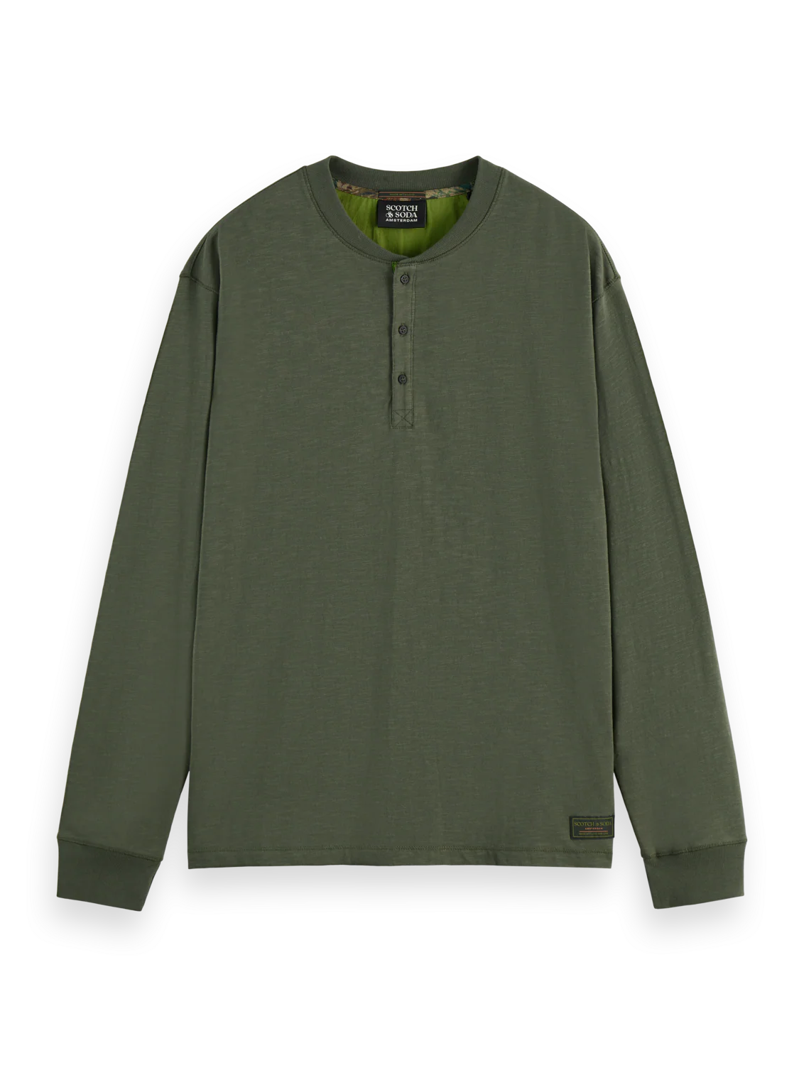 Slub Henley Long Sleeve - Image 12