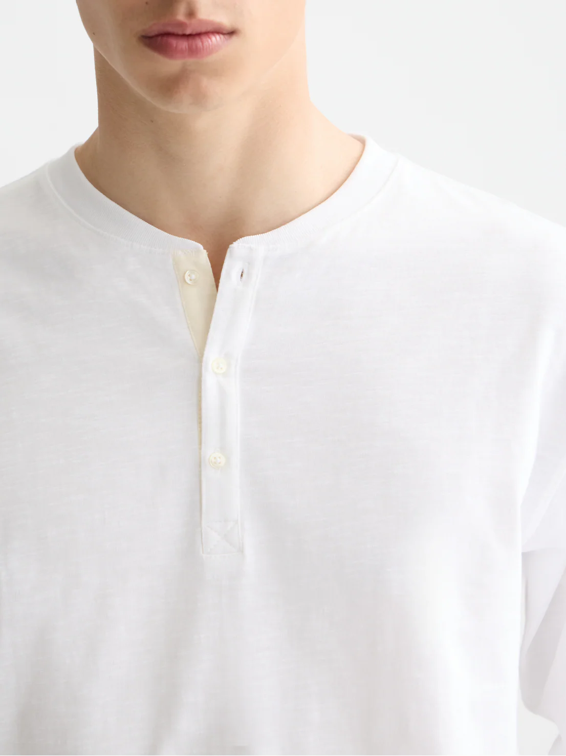 Slub Henley Long Sleeve - Image 17