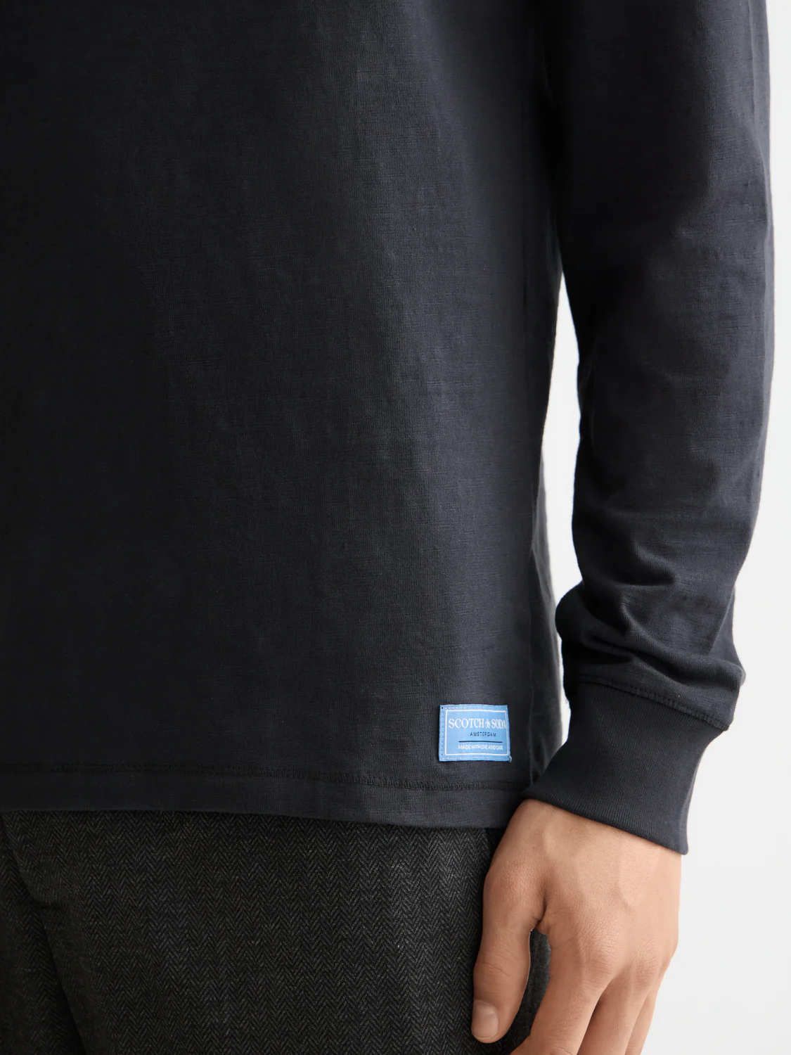 Slub Henley Long Sleeve - Image 3