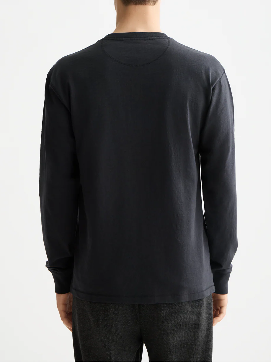 Slub Henley Long Sleeve - Image 4