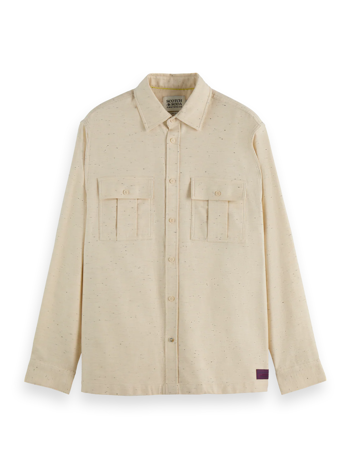 Melange relaxed shirt - Image 12