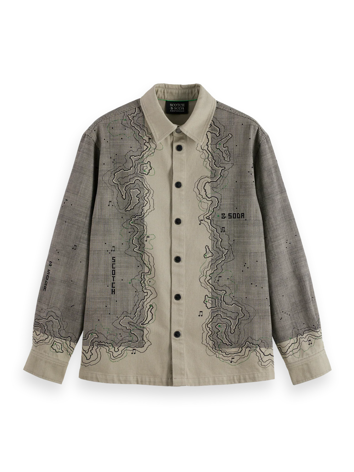 Placement graphic overshirt - Image 6