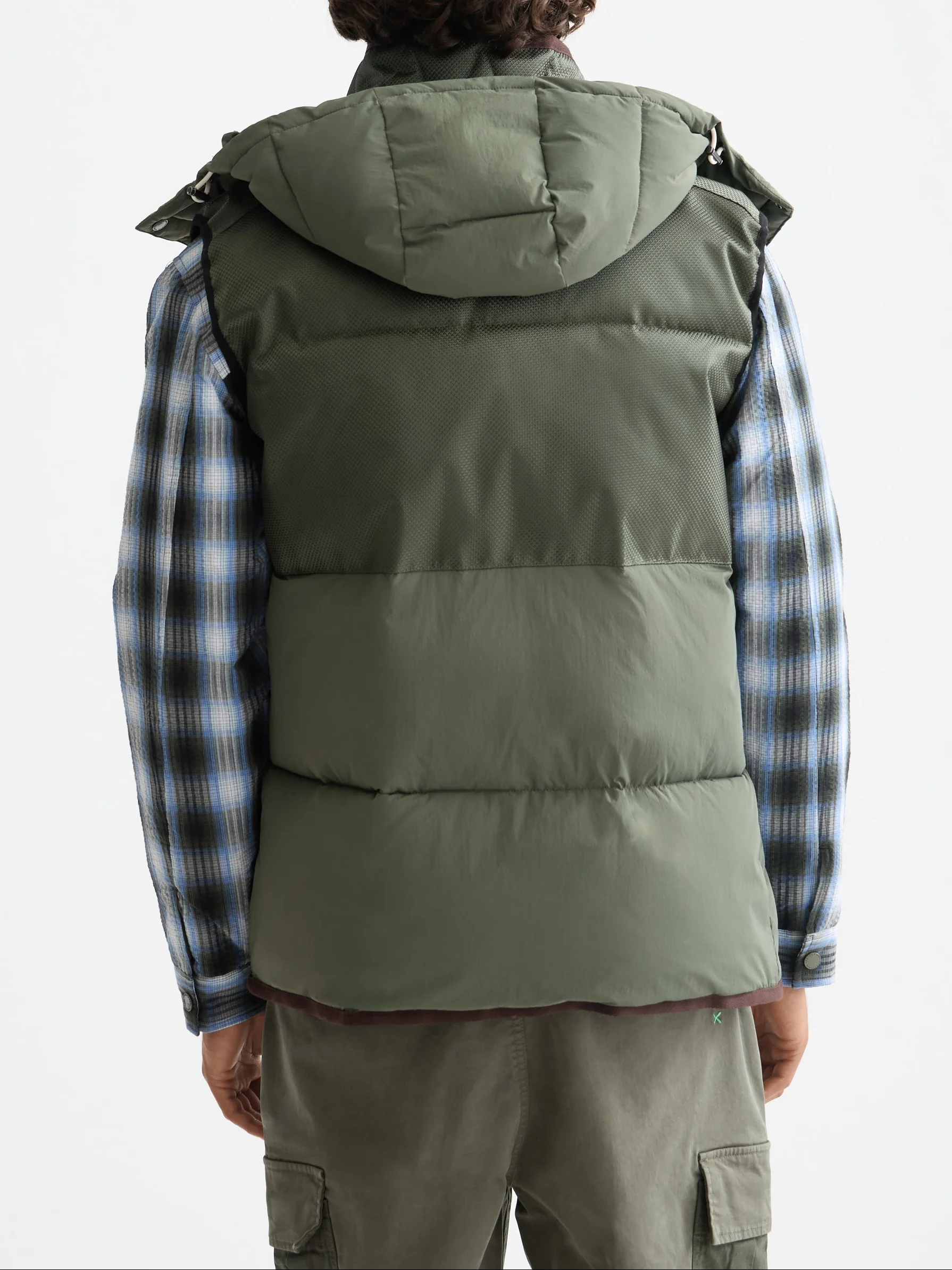Hooded puffer vest - Image 4