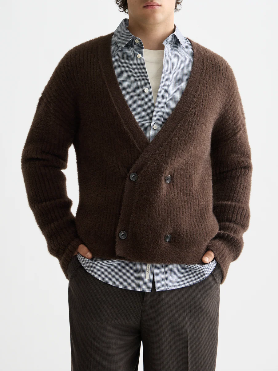 Fuzzy cardigan