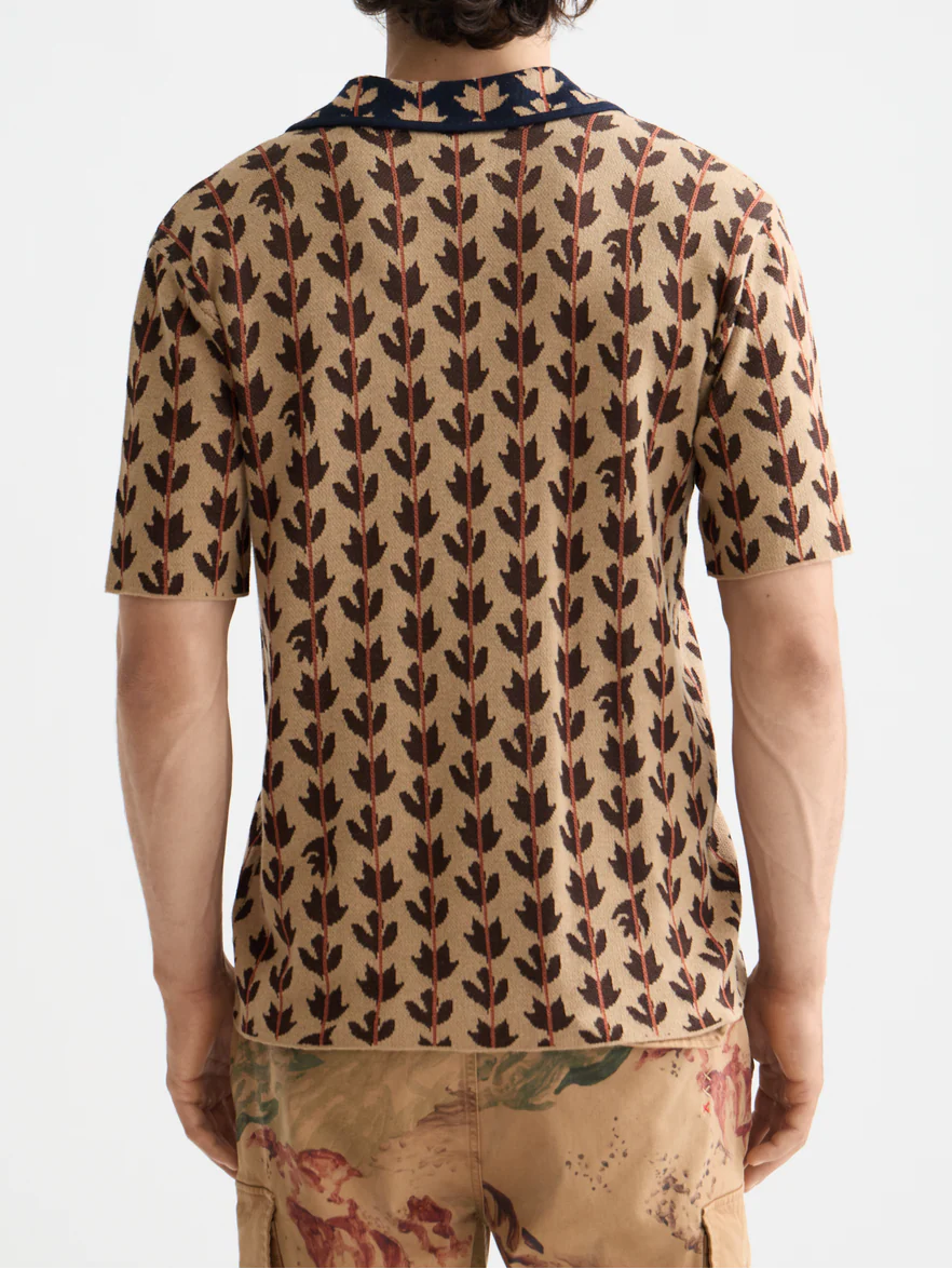 Knitted short sleeve shirt - Image 4