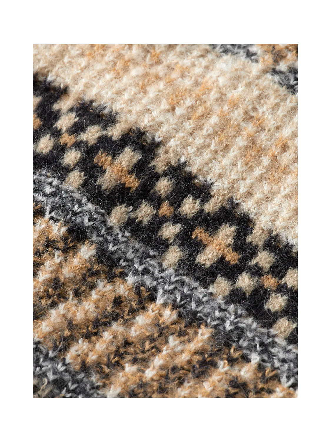 Jacquard dropped shoulder crewneck - Image 13