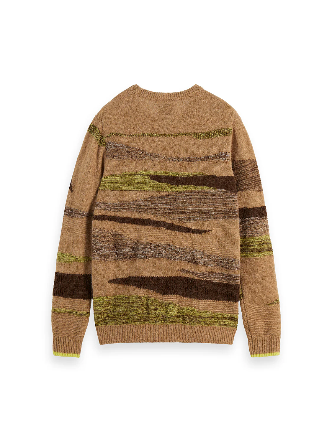 Fluffy alpaca wool blend crew neck - Image 13