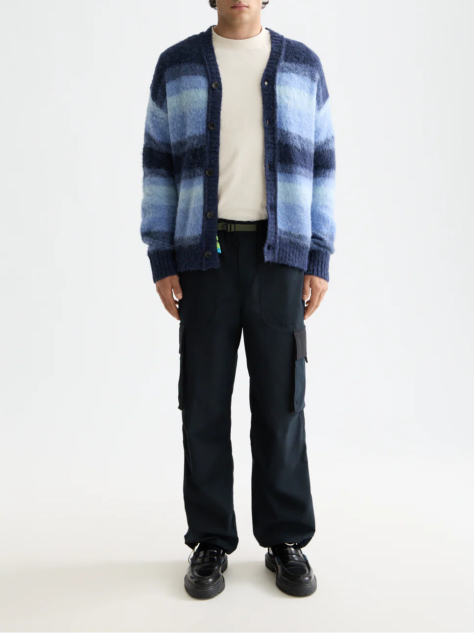 Alpaca wool blend cardigan - Image 2
