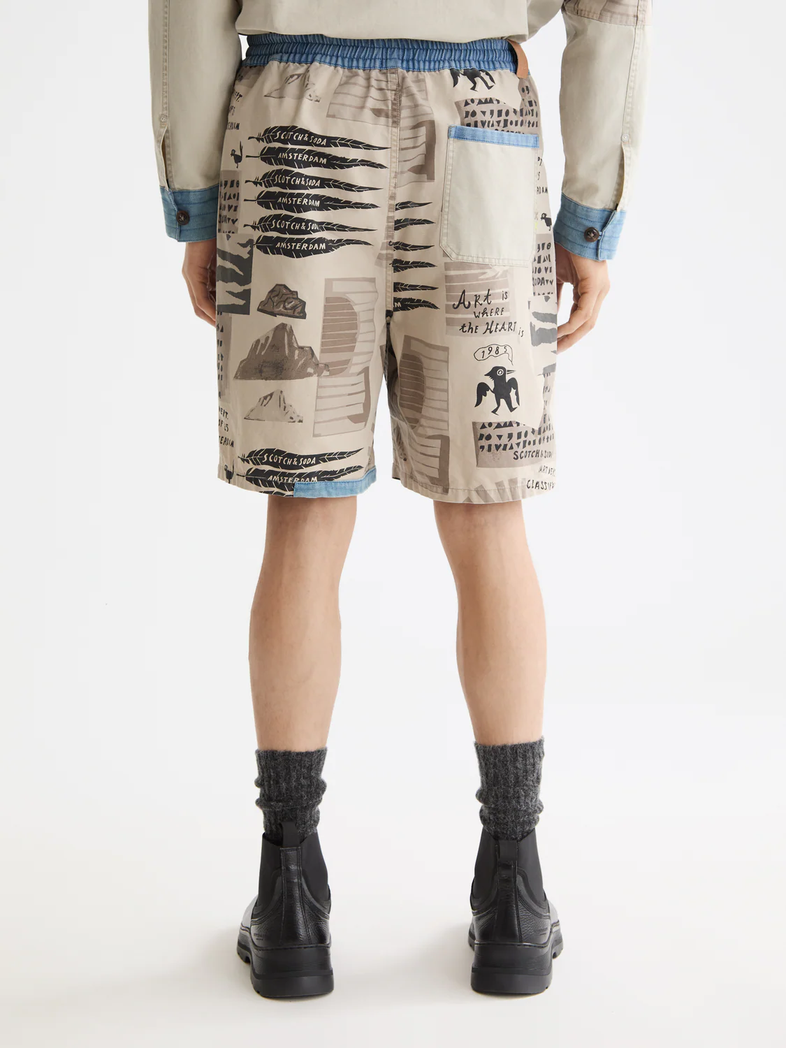 printed bermuda shorts - Image 4