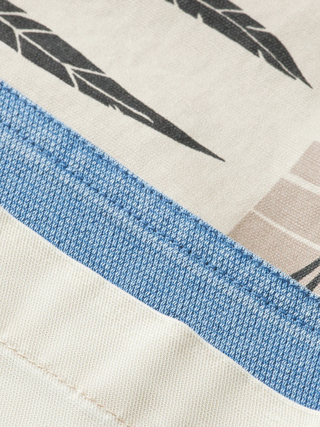 Printed block worker jacket - Image 7
