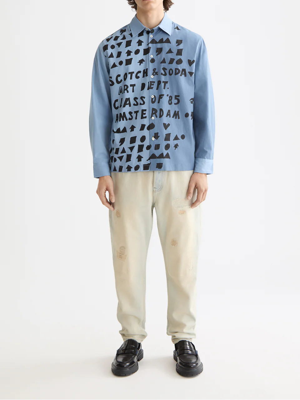 letters poplin shirt - Image 2