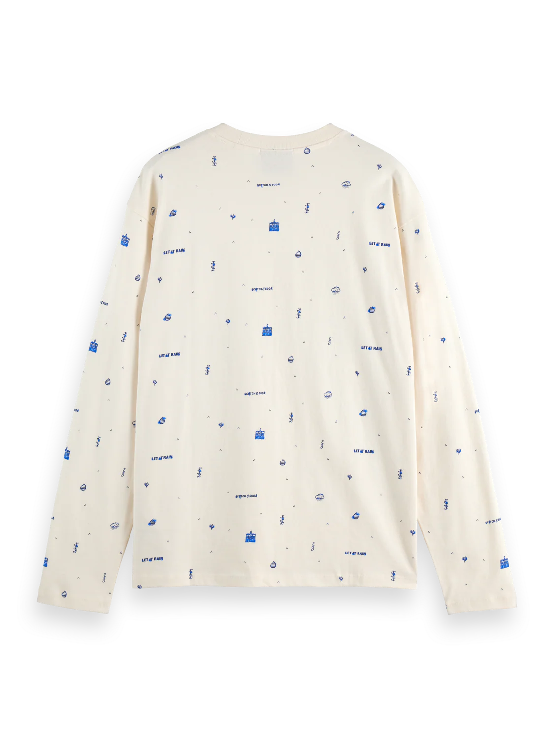 Allover Print Long-Sleeve Top – Let It Rain Collection - Image 6