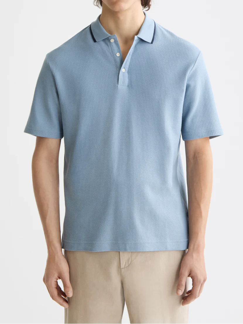 Relaxed structured polo