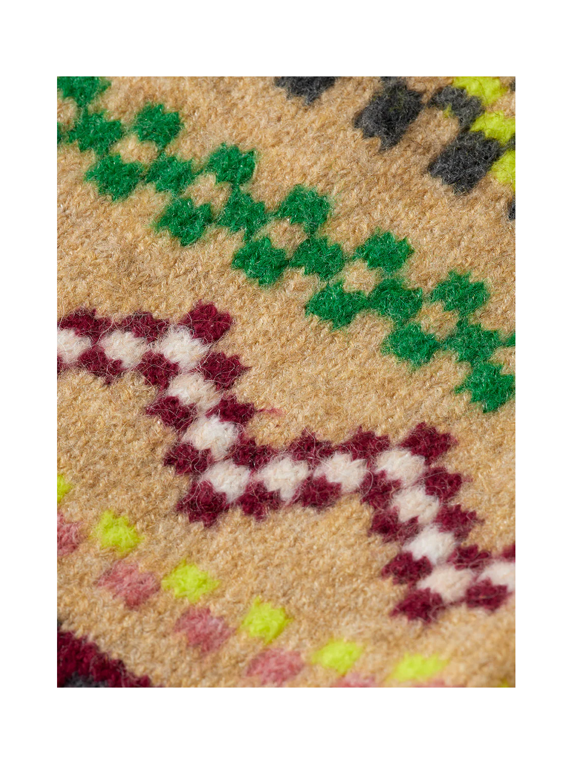 Loose Fit Patchwork Pullover - Image 7