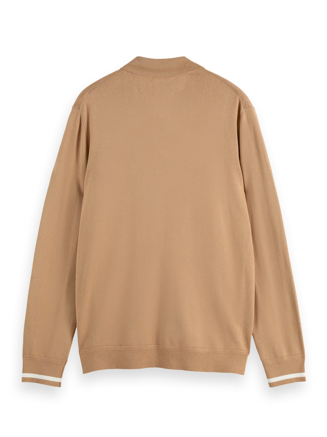 Knitted Long Sleeve Polo - Image 6