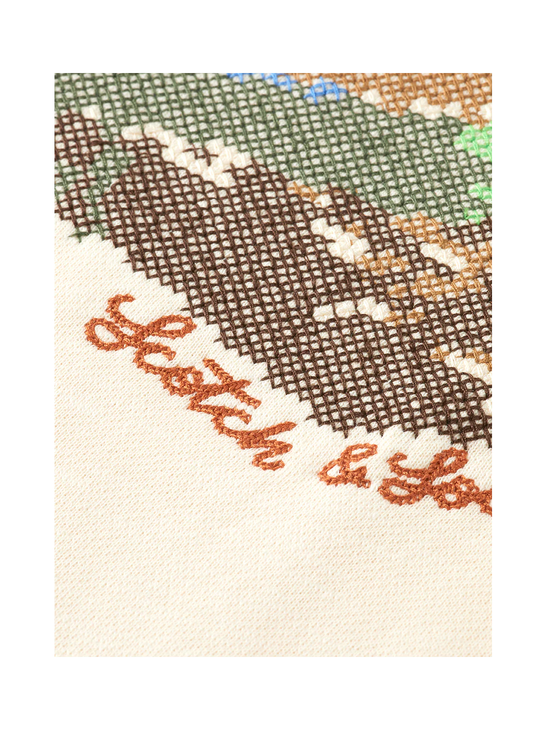 Loose Embroidered Artwork Hoodie - Image 6