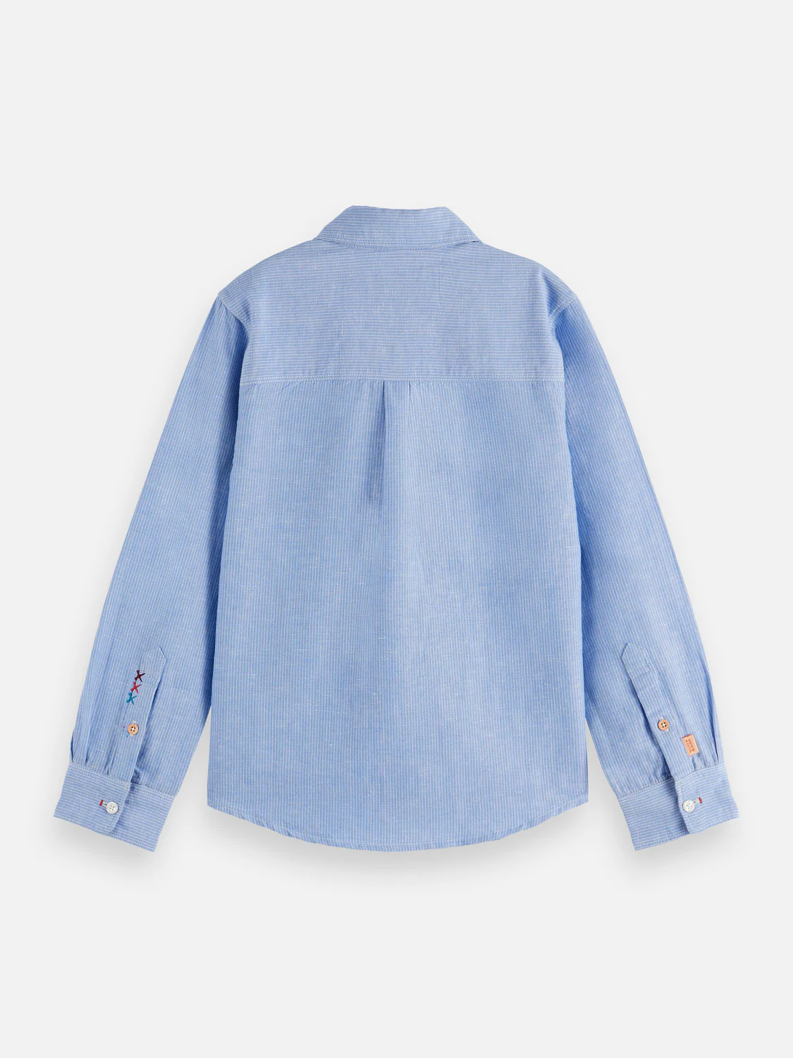 Boys Striped linen shirt - Image 2