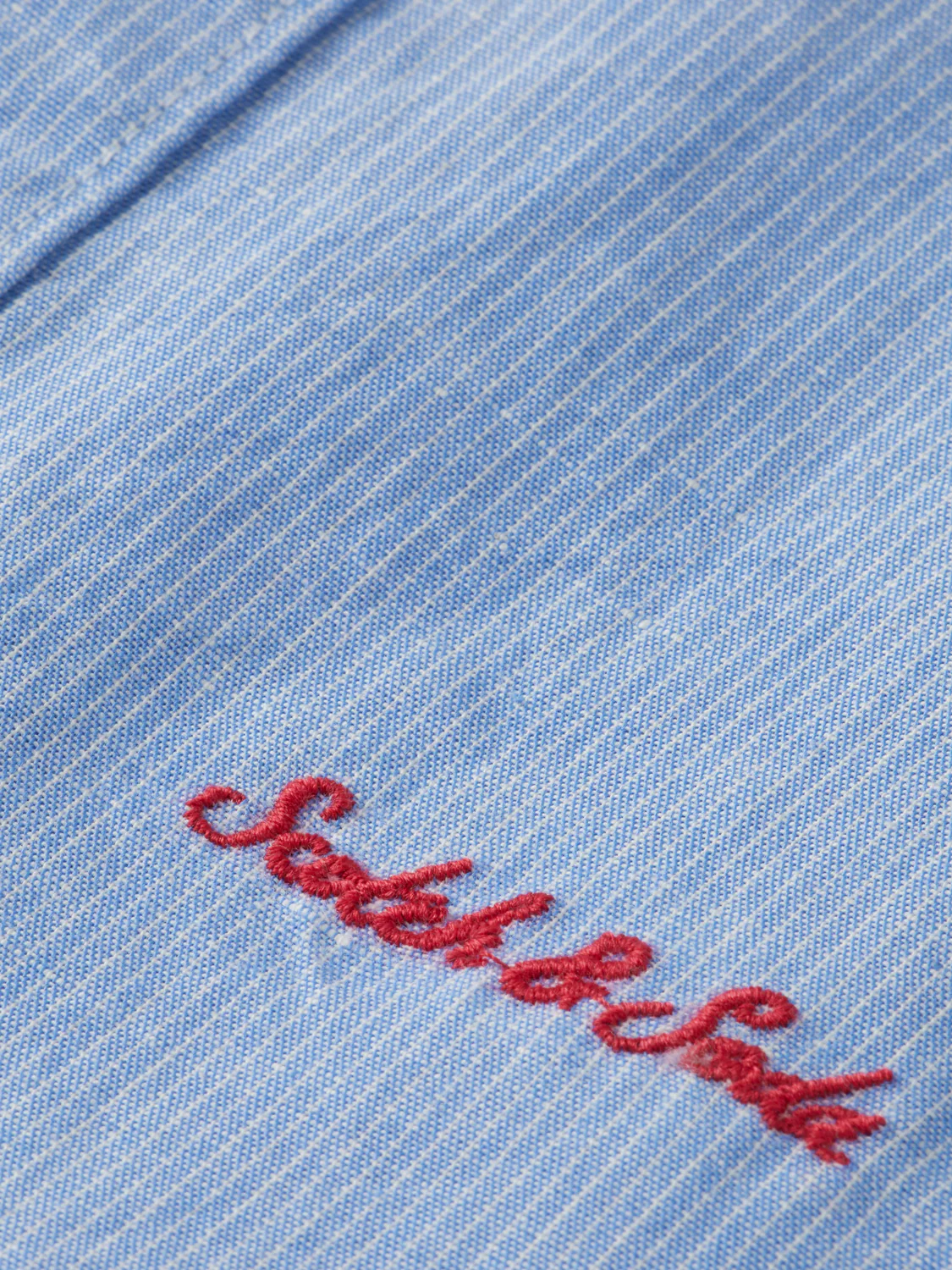 Boys Striped linen shirt - Image 3