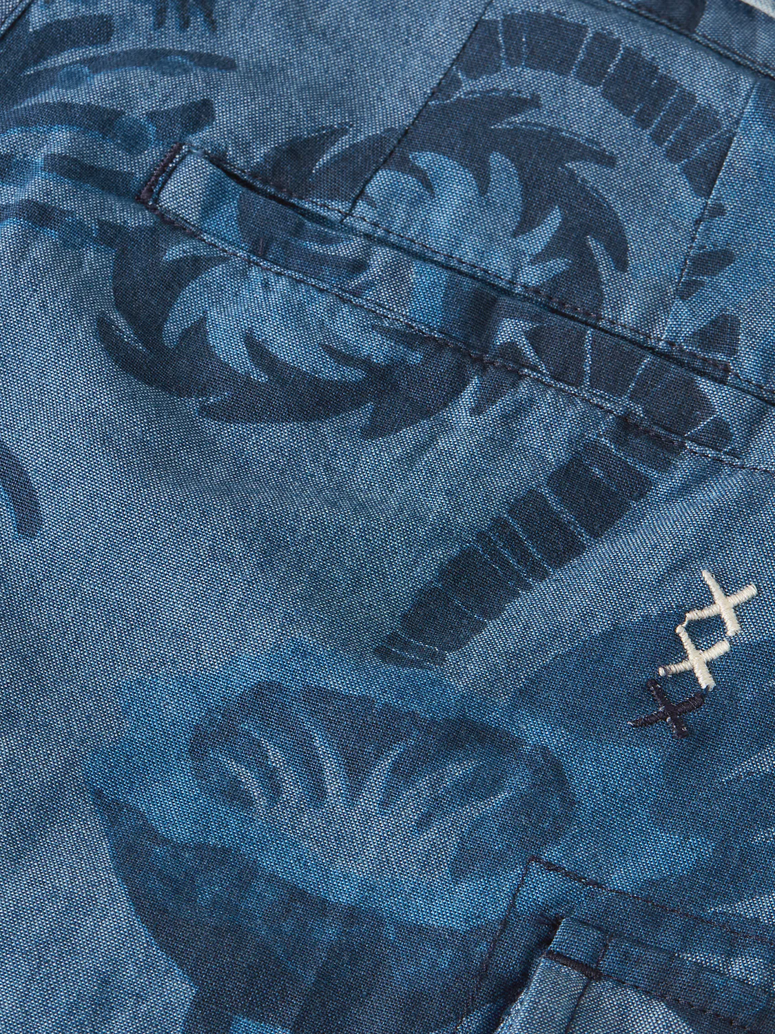 Boys print chambray shorts - Image 3