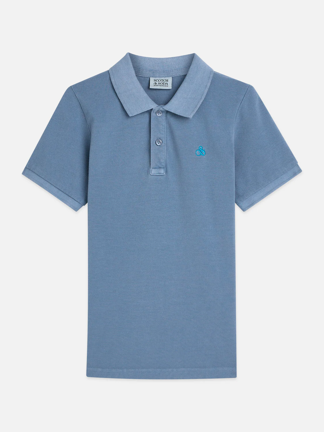 Boys Seasonal Essentials chest embroidery pique polo - Image 4