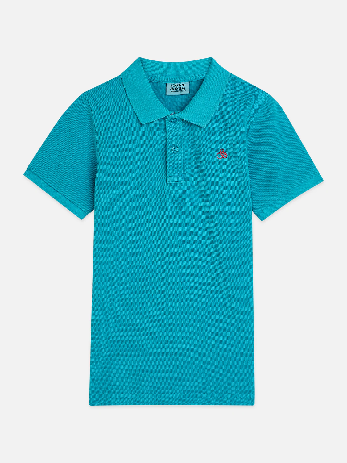 Boys Seasonal Essentials chest embroidery pique polo - Image 7