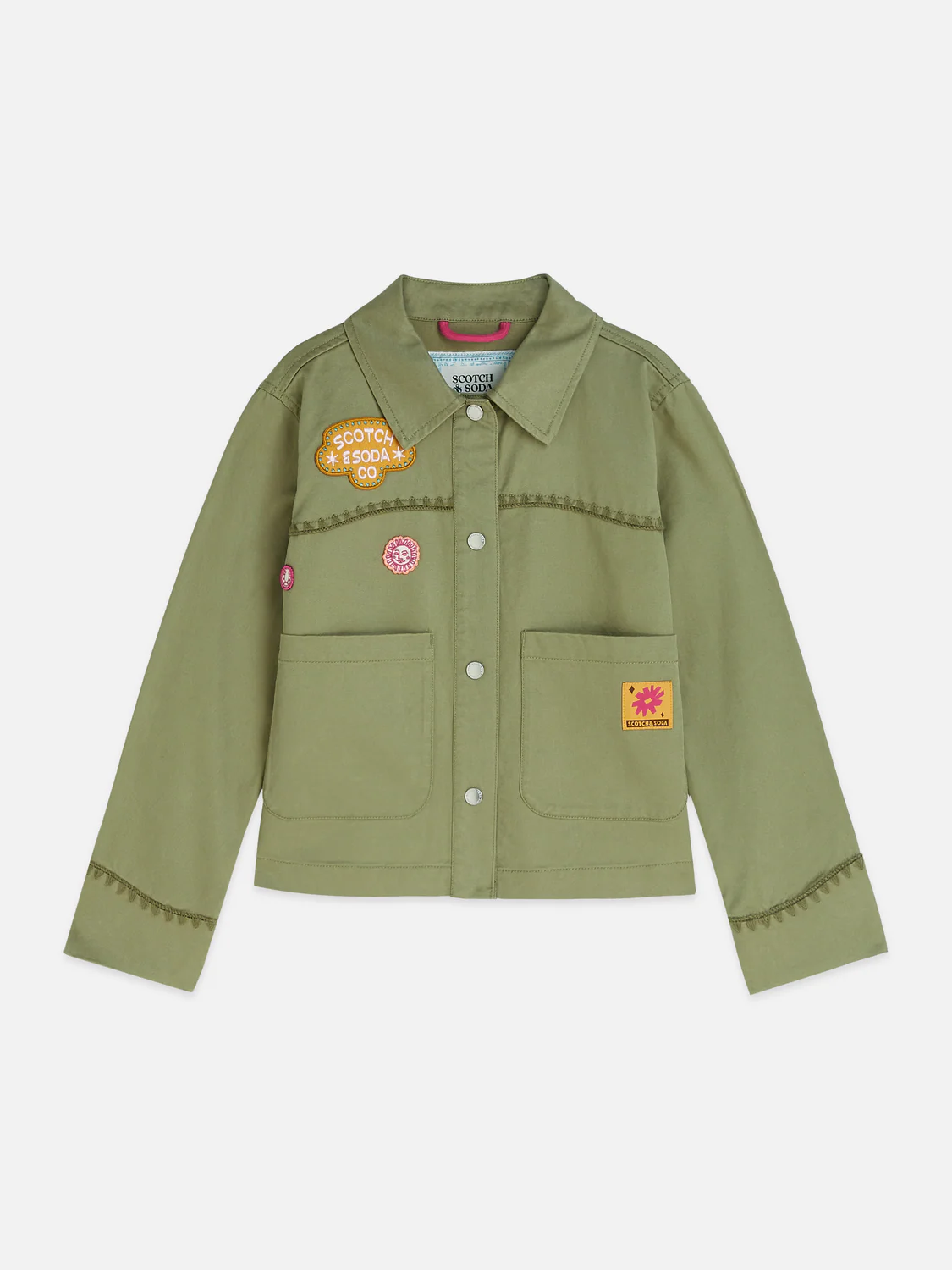 Girls Embroidered jacket