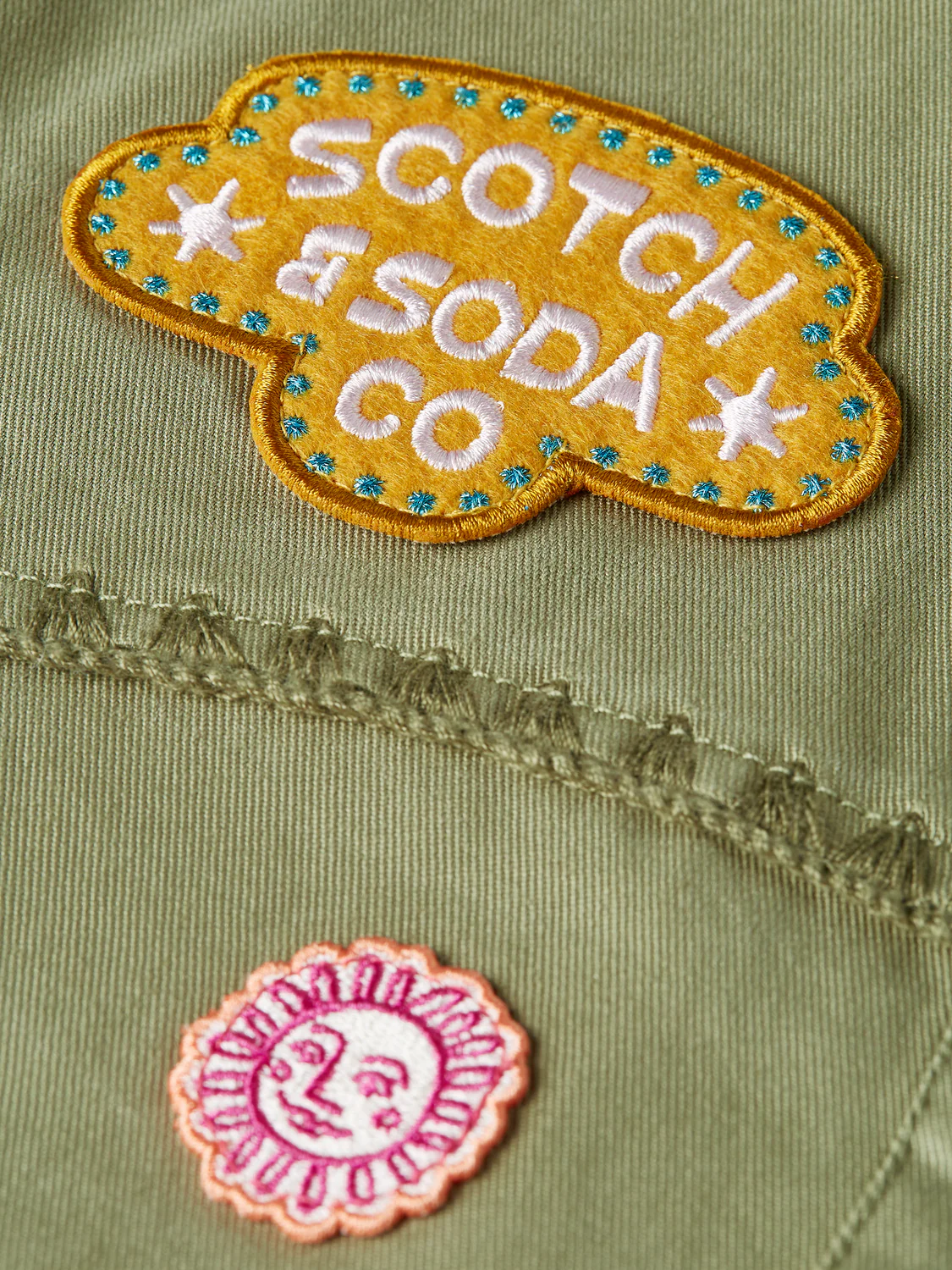 Girls Embroidered jacket - Image 3