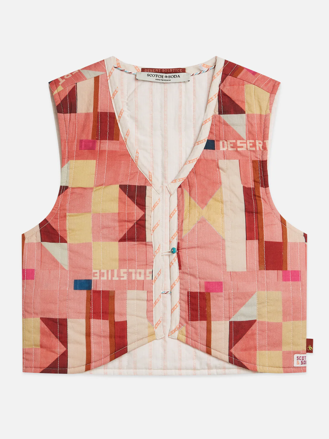 Girls Reversible gilet