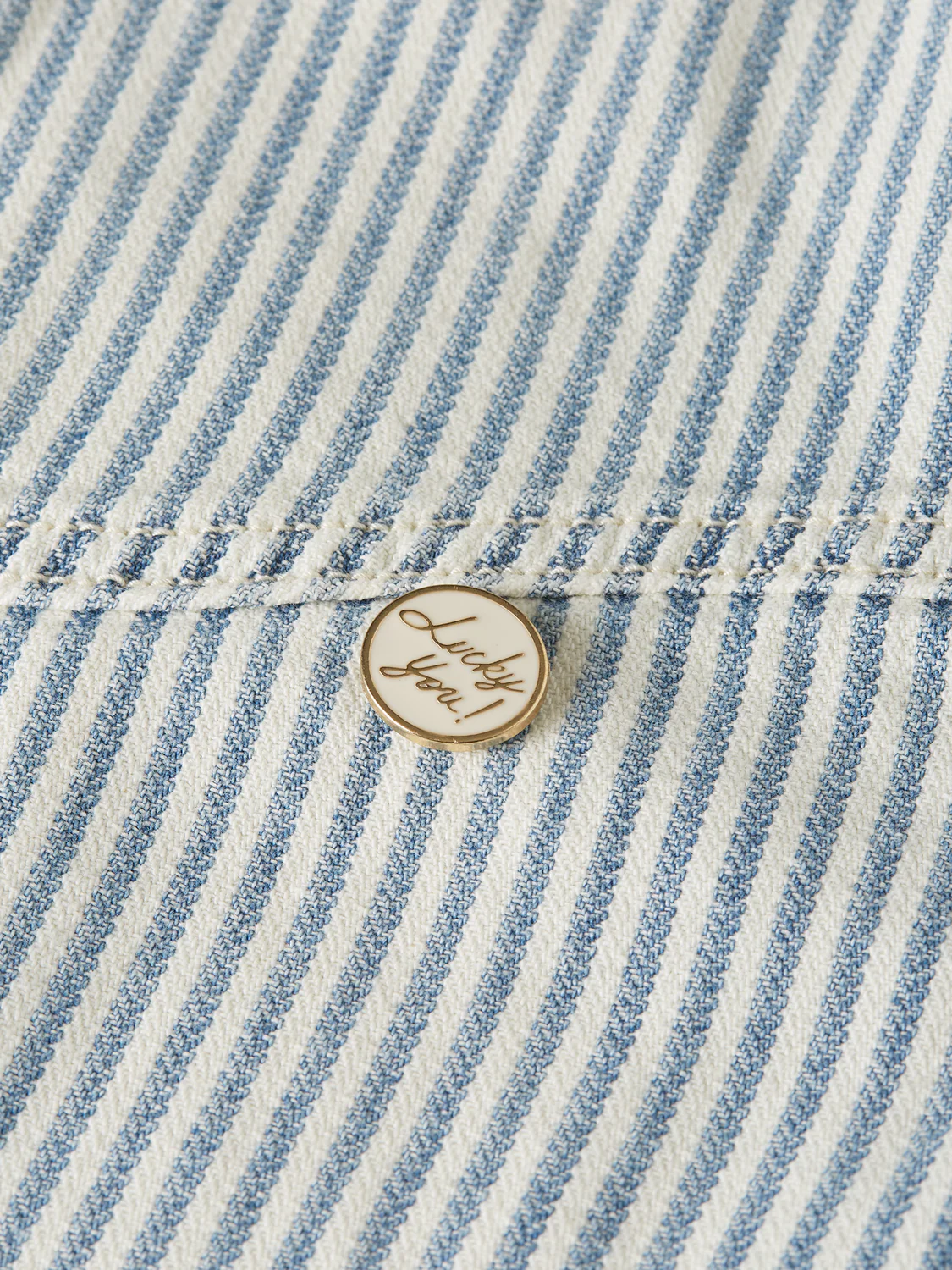 Girls Short-sleeve denim shirt - Image 3