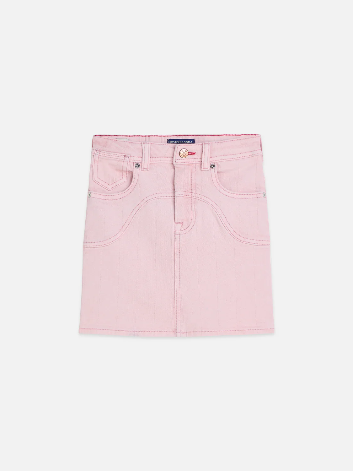 Girls Denim mini skirt