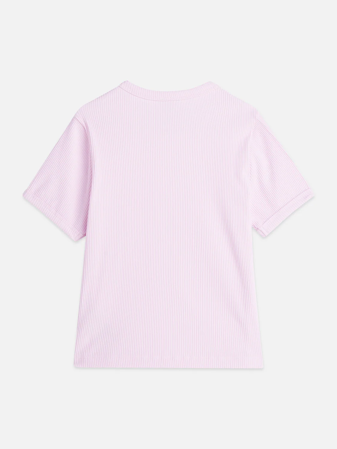 Girls Seasonal Essentials ribbed slim T-shirt - Image 4