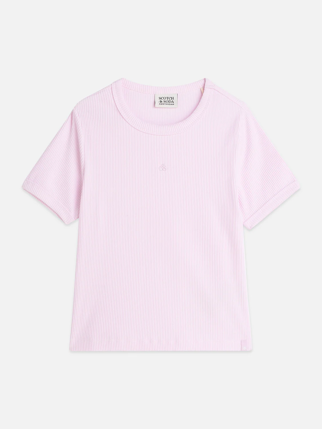 Girls Seasonal Essentials ribbed slim T-shirt - Image 5