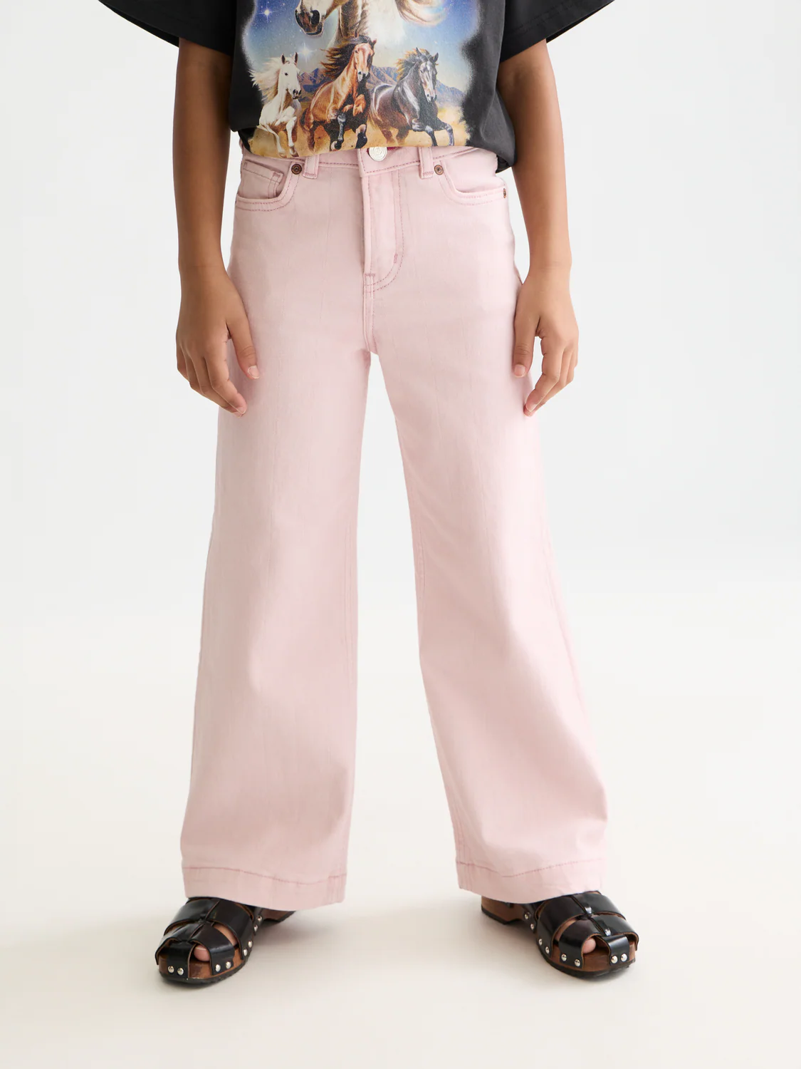 Girls The Wave wide leg denim - Image 2