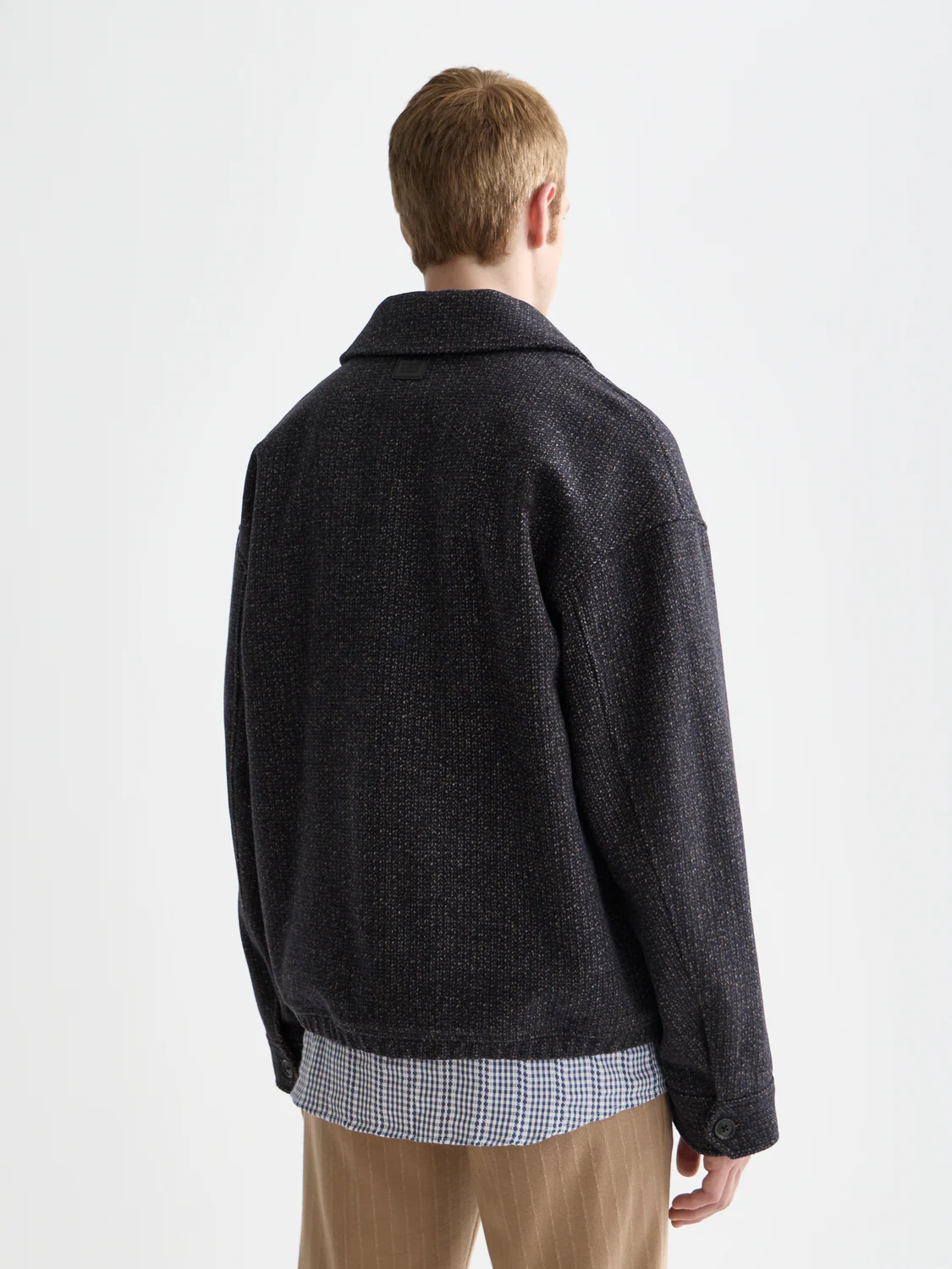 Textured wool jacket - Image 4