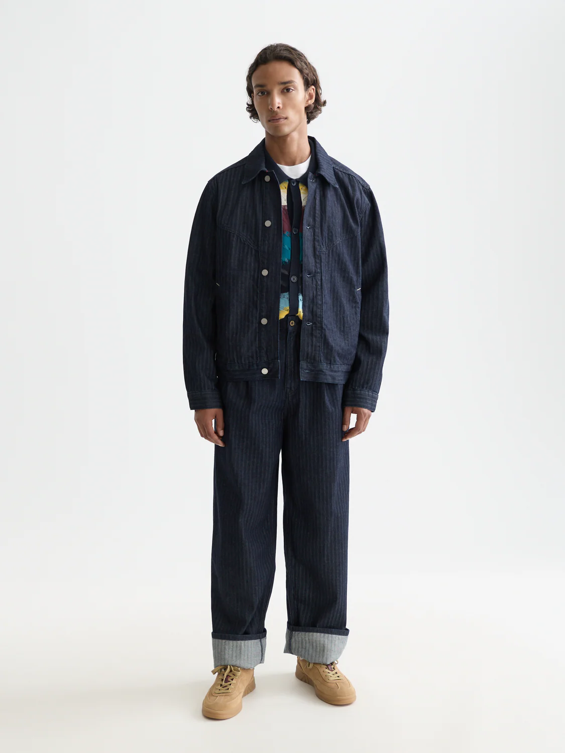 Trucker jacket with western details - Image 2