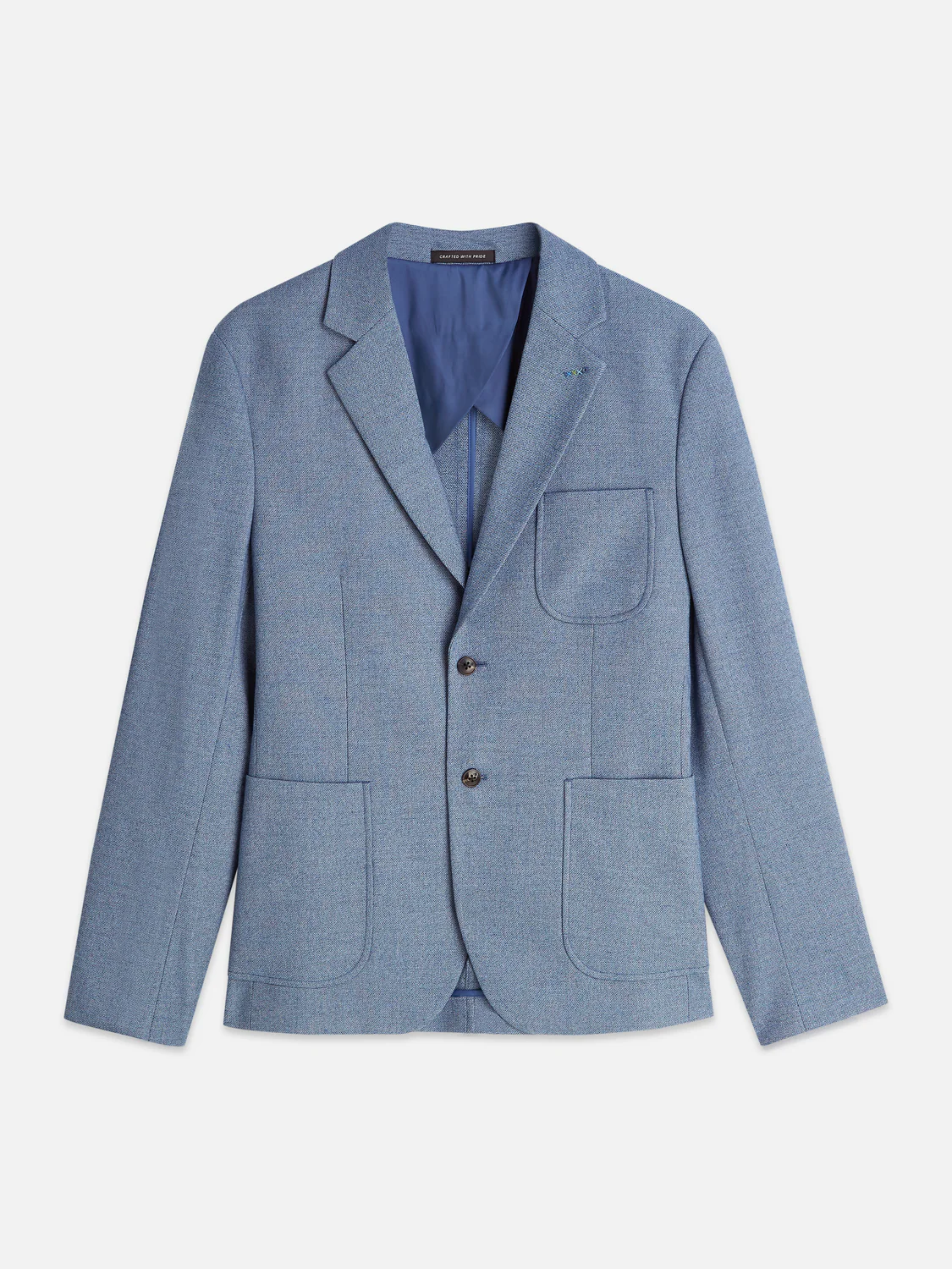Structured weave blazer - Image 5